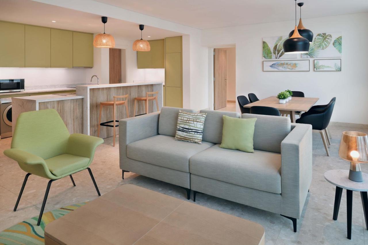 Element By Westin City Center Ντόχα Εξωτερικό φωτογραφία The interior of a typical apartment